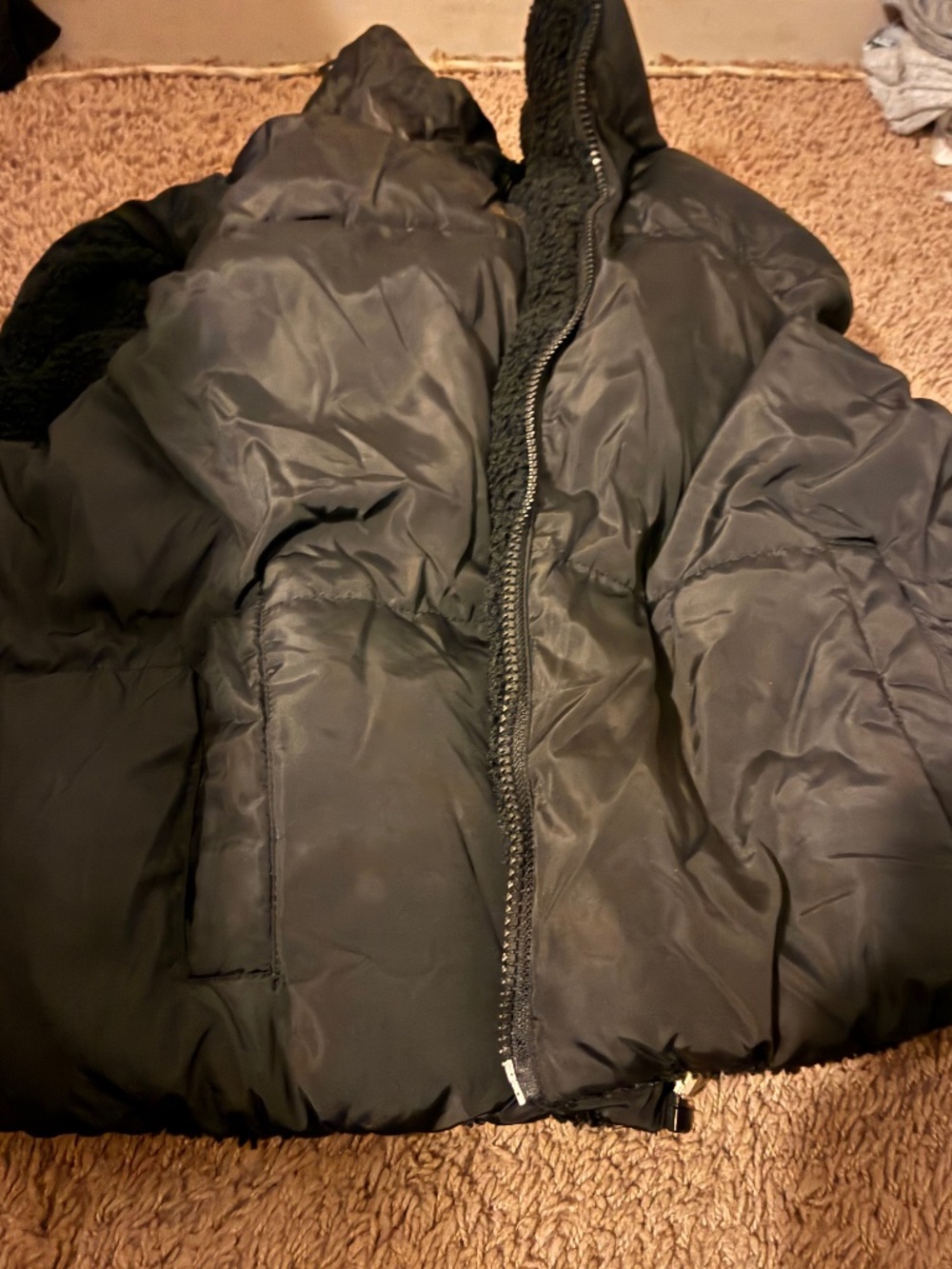 Rue21 Sweater Puffer Jacket Vest
